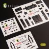 KELIK K35018 AH-64D APACHE INTERIOR 3D DECALS FOR TAKOM KIT 1/35